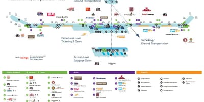 دیترویت ترمینال نقشه